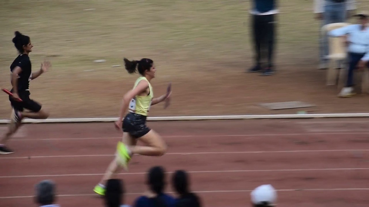 WOMENS  4 X 100 METERS RELAY, . ALL PARSEES ANNUAL ATHLETIC MEET, JAN 2026.