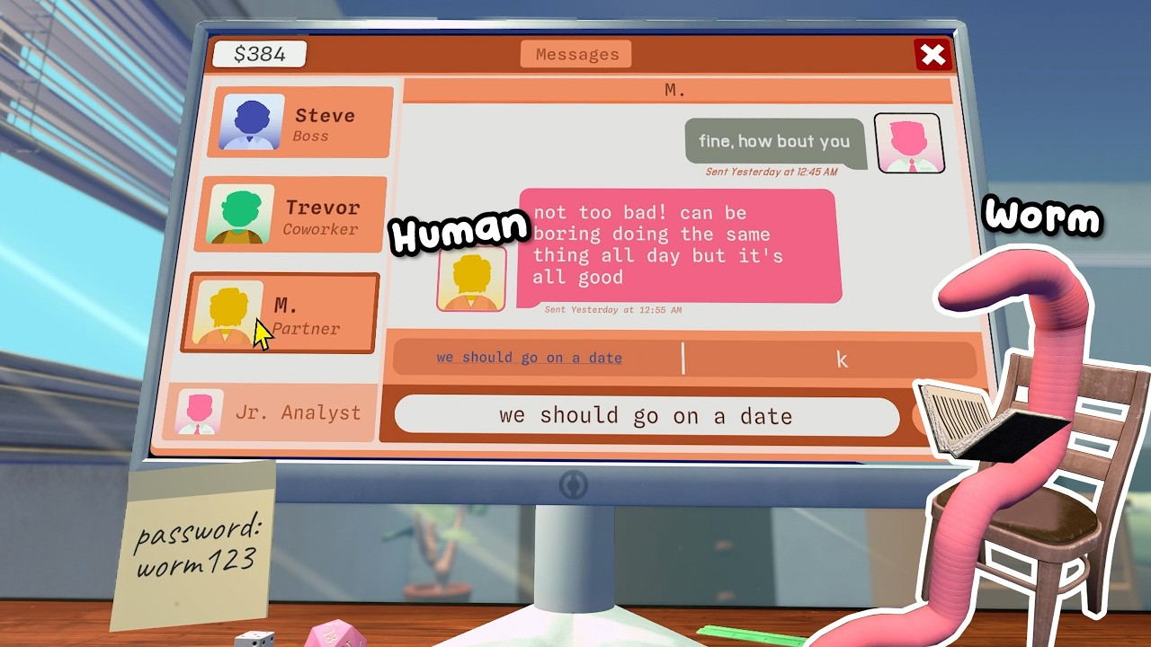 Would You Still Love Me If I Was A Worm?