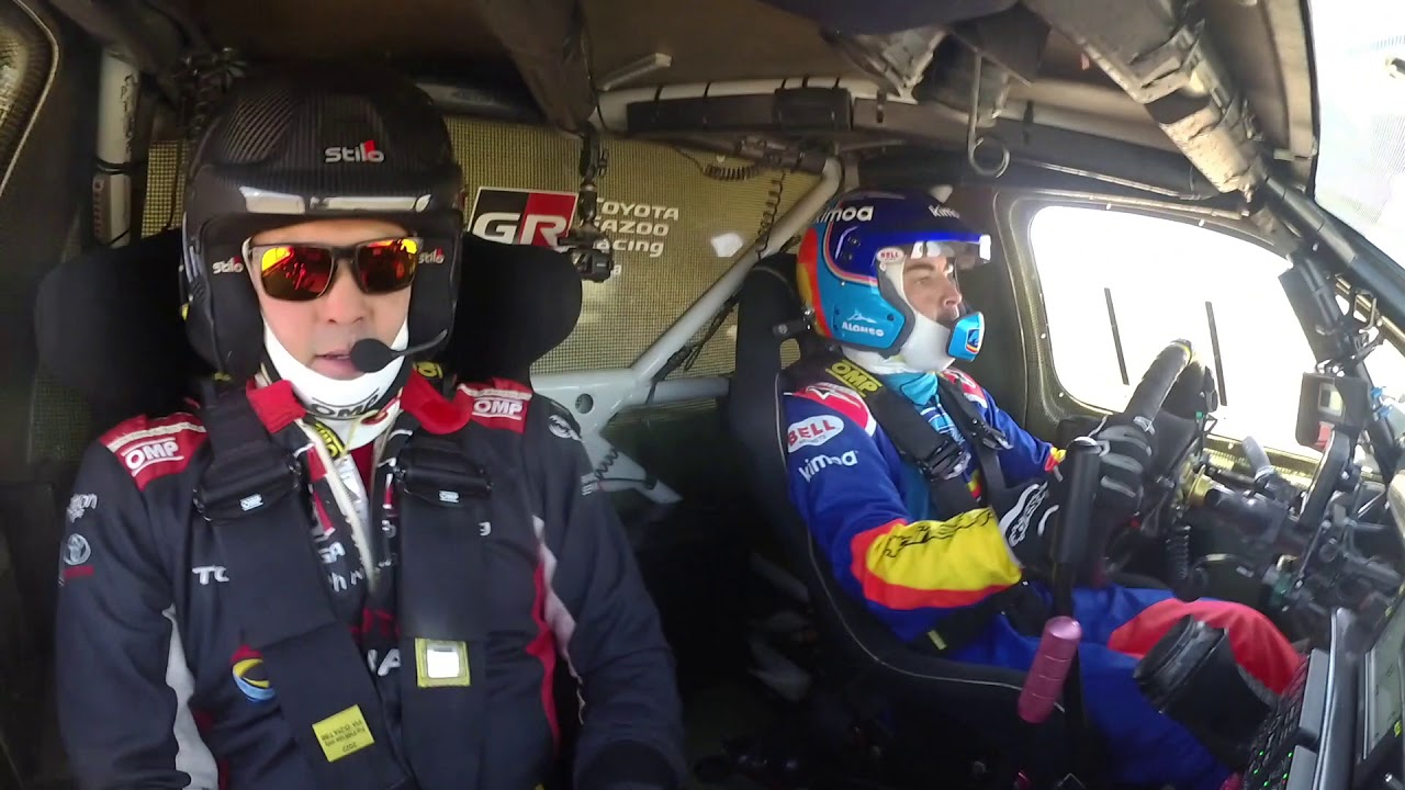 Alonso Dakar 2020 Test