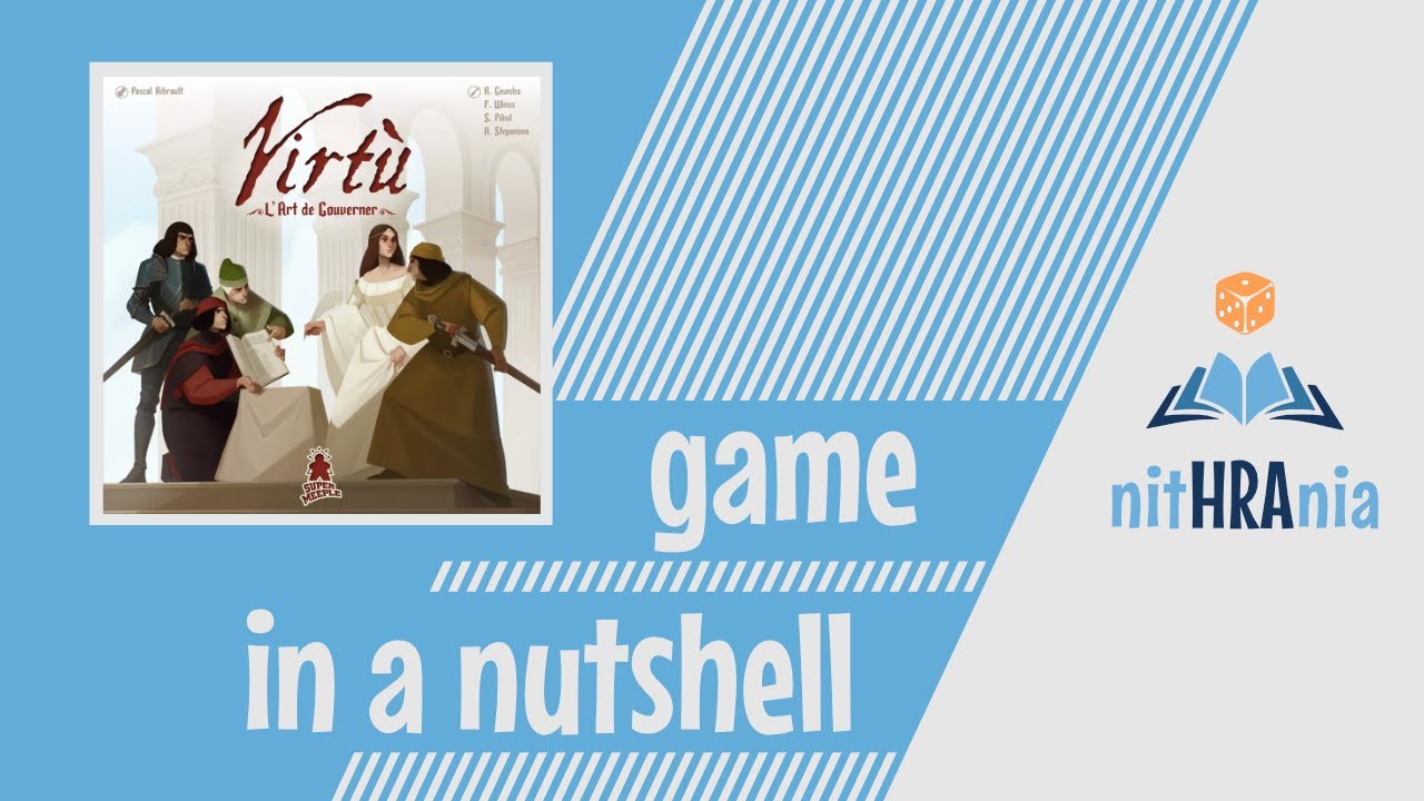 Game in a Nutshell - Virtu (how to play, 3-5 player rules)