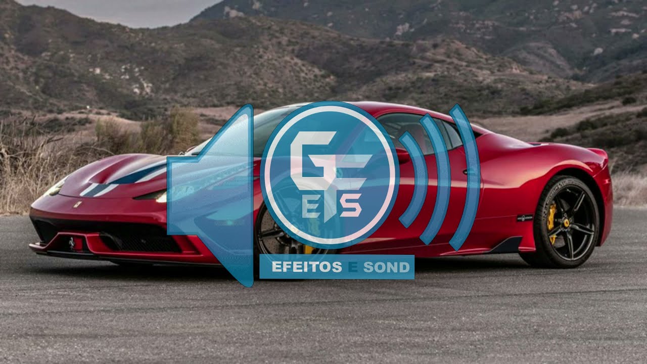 SOM ACELERA&Ccedil;&Atilde;O FERRARI 458 (Gil Fran&ccedil;a Efeitos e Sons)