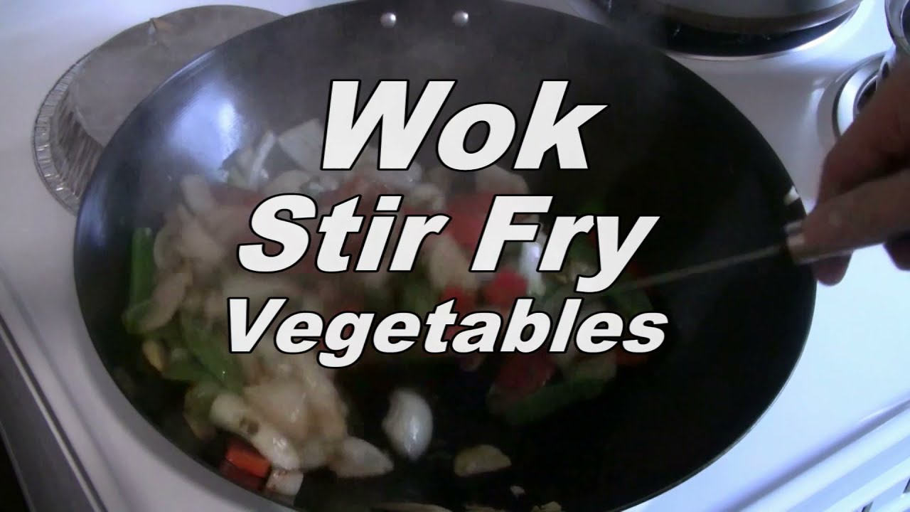 How To Stir Fry Vegetables    (Wok Stir Fry Vegetables)  Inflation Survival Chinese Cooking