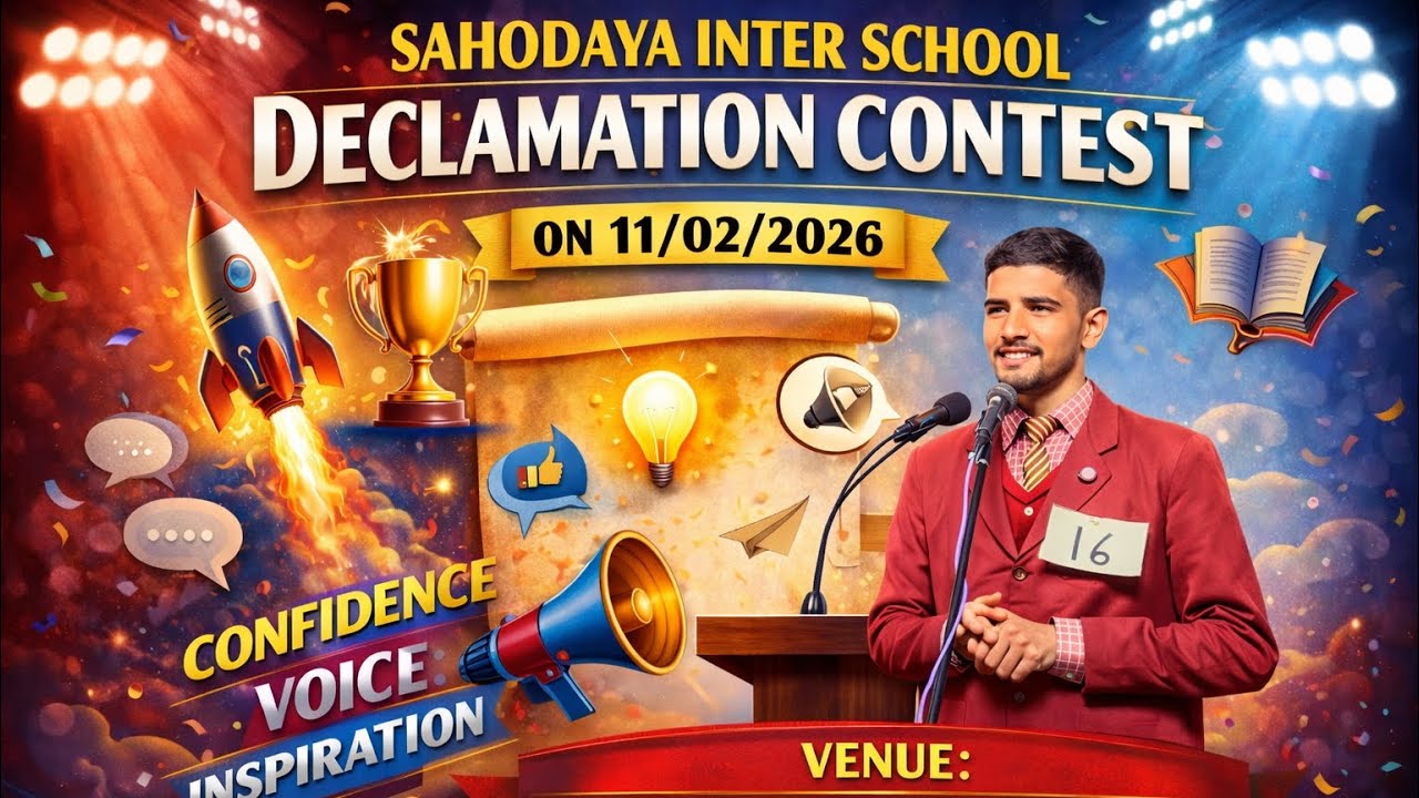 Sahodaya Inter School DECLAMATION Contest 2026 (Glimpse)