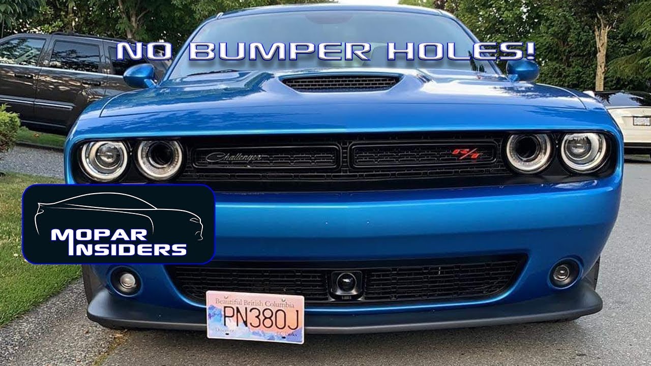 2019 Dodge Challenger 1320 STO N SHO Front License Plate Mount Installation: