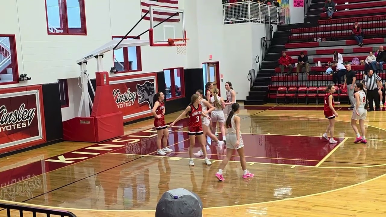 Kinsley girls varsity vs Cunningham pt. 2 win. 1-9-2026 Olivia#14