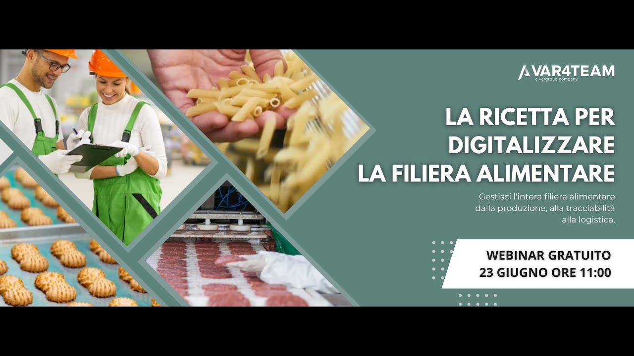 La ricetta per digitalizzare la filiera alimentare
