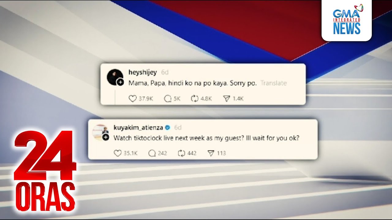 Kuya Kim, naantig at nag-reply sa post ng netizen na tila may pinagdaraanan sa buhay | 24 Oras