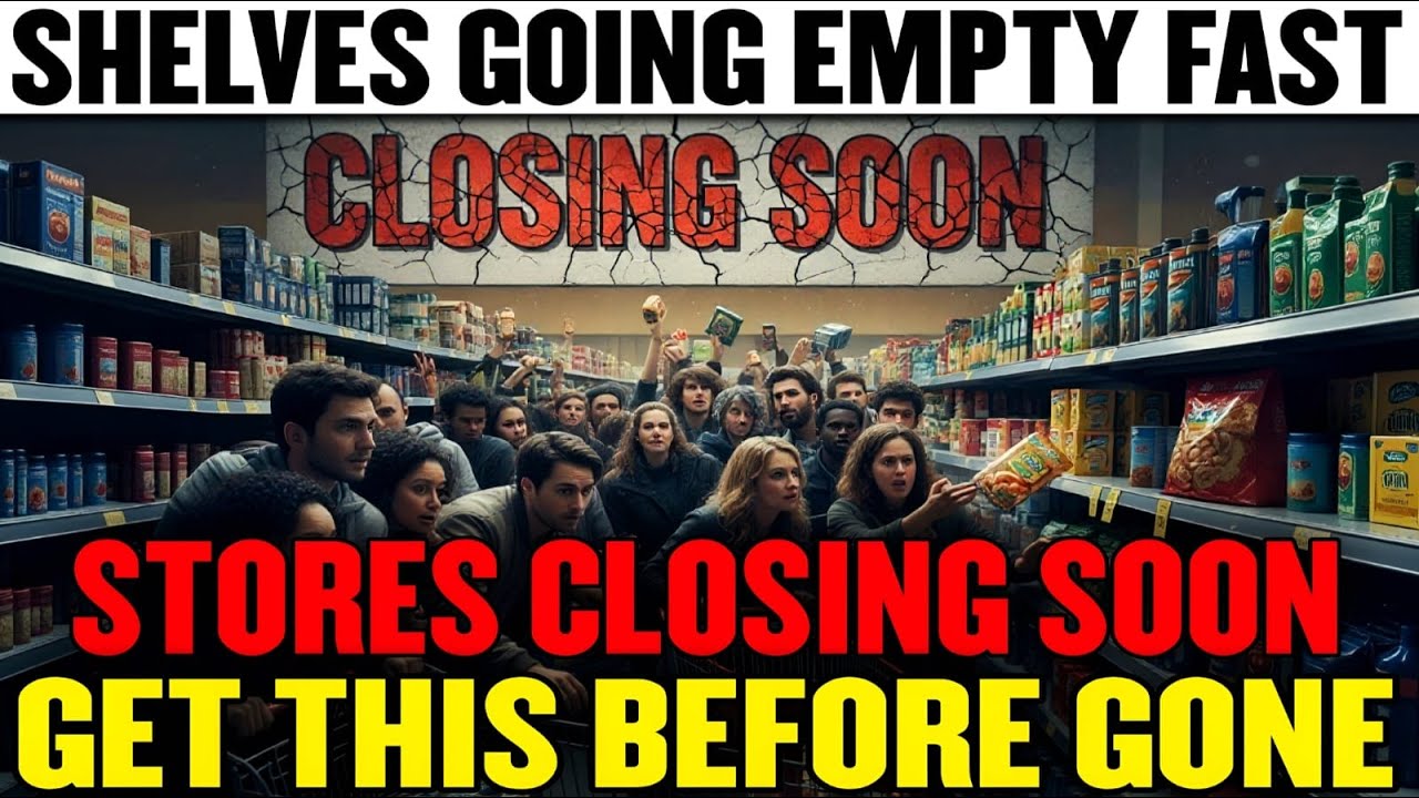 Empty Shelves Coming? 10 Foods You Need to Stockpile NOW