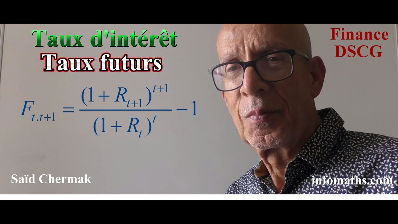 FINANCE DSCG. TAUX FUTURS FORWARD. TAUX SPOTS