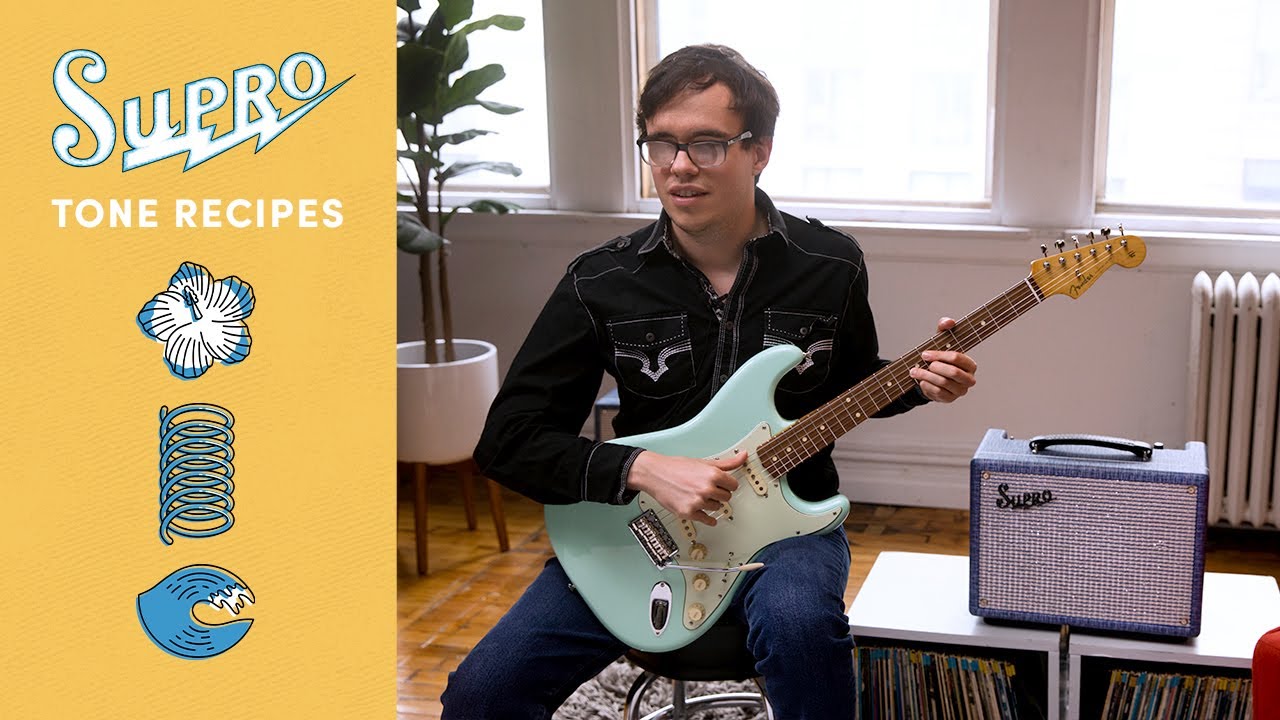 Modern Surf Rock Guitar Tone ft. the '64 Reverb | Supro Tone Recipe