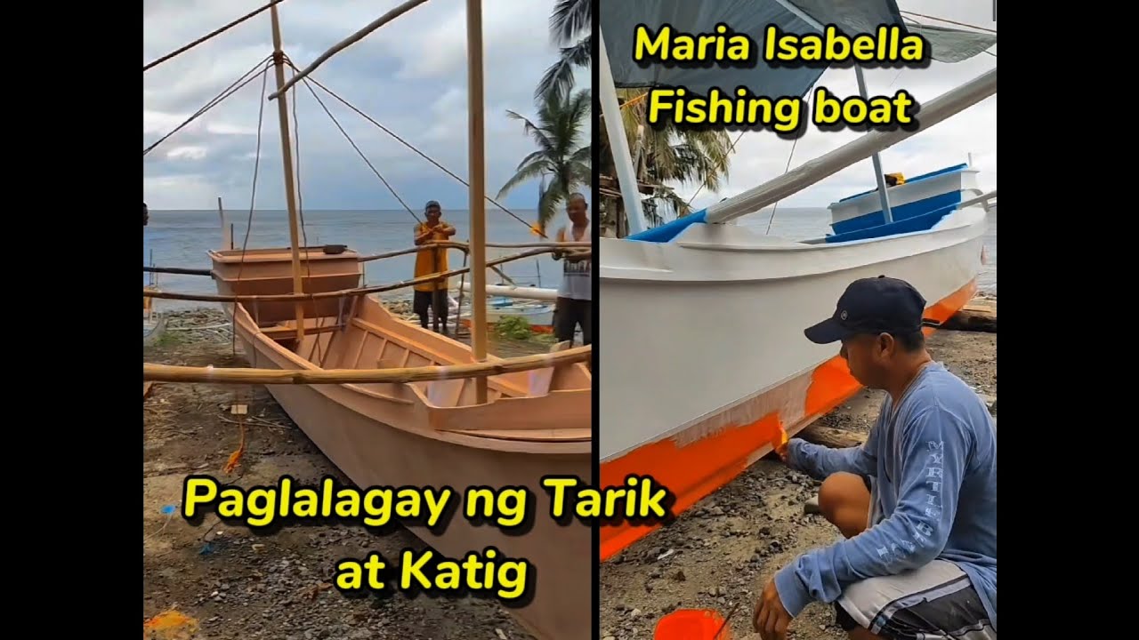 Paglalagay ng Tarik at Katig sa Bangkang Maria Isabella_Pagtapos sa Paggawa | KABANTAY