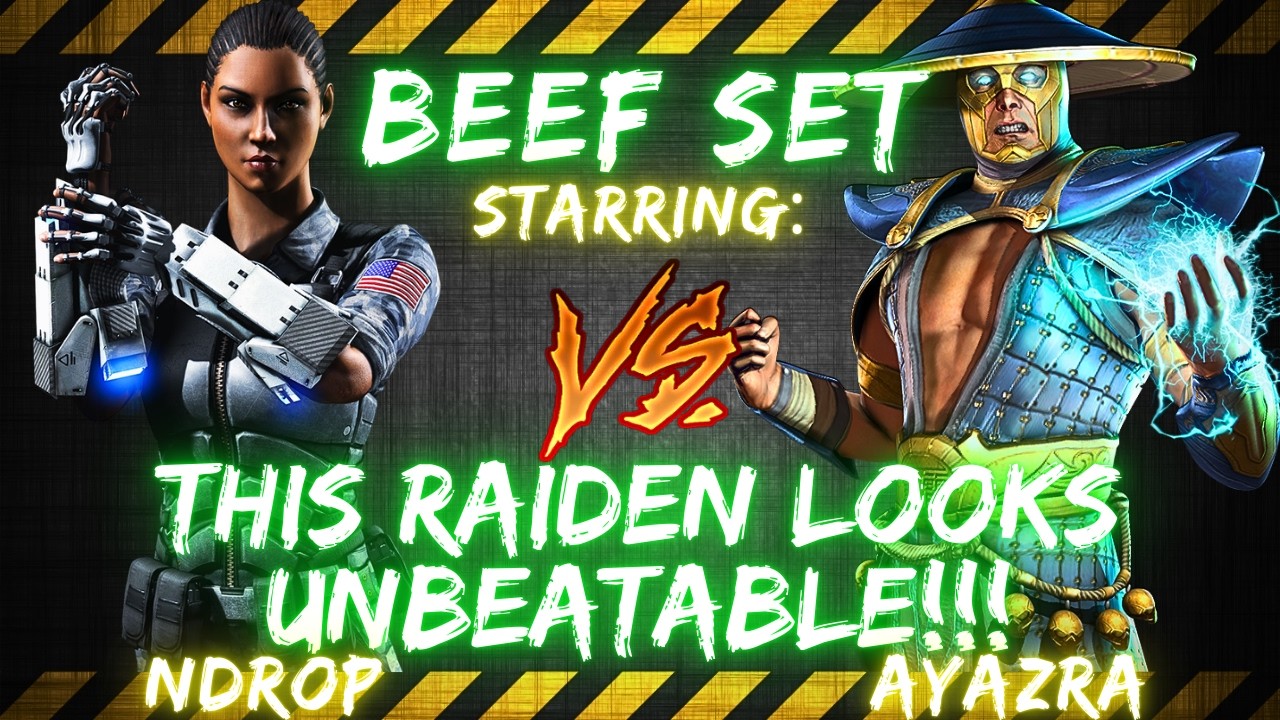 BEEF SET ft. Ayazra vs nDrop | THIS RAIDEN LOOKS UNBEATABLE!!! 🎤👀🔥😱