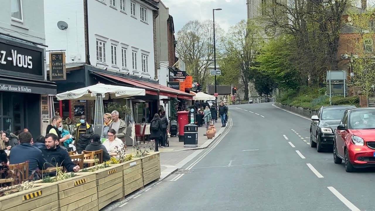 London England 🇬🇧 4K Drive Croydon/ Beckenham 30/04/2021