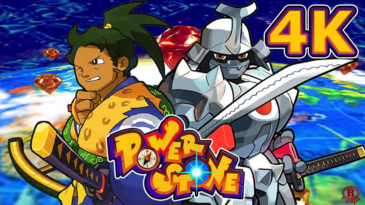 Power Stone (HD) Ryoma Arcade Gameplay - Story & Ending [4K 60FPS]
