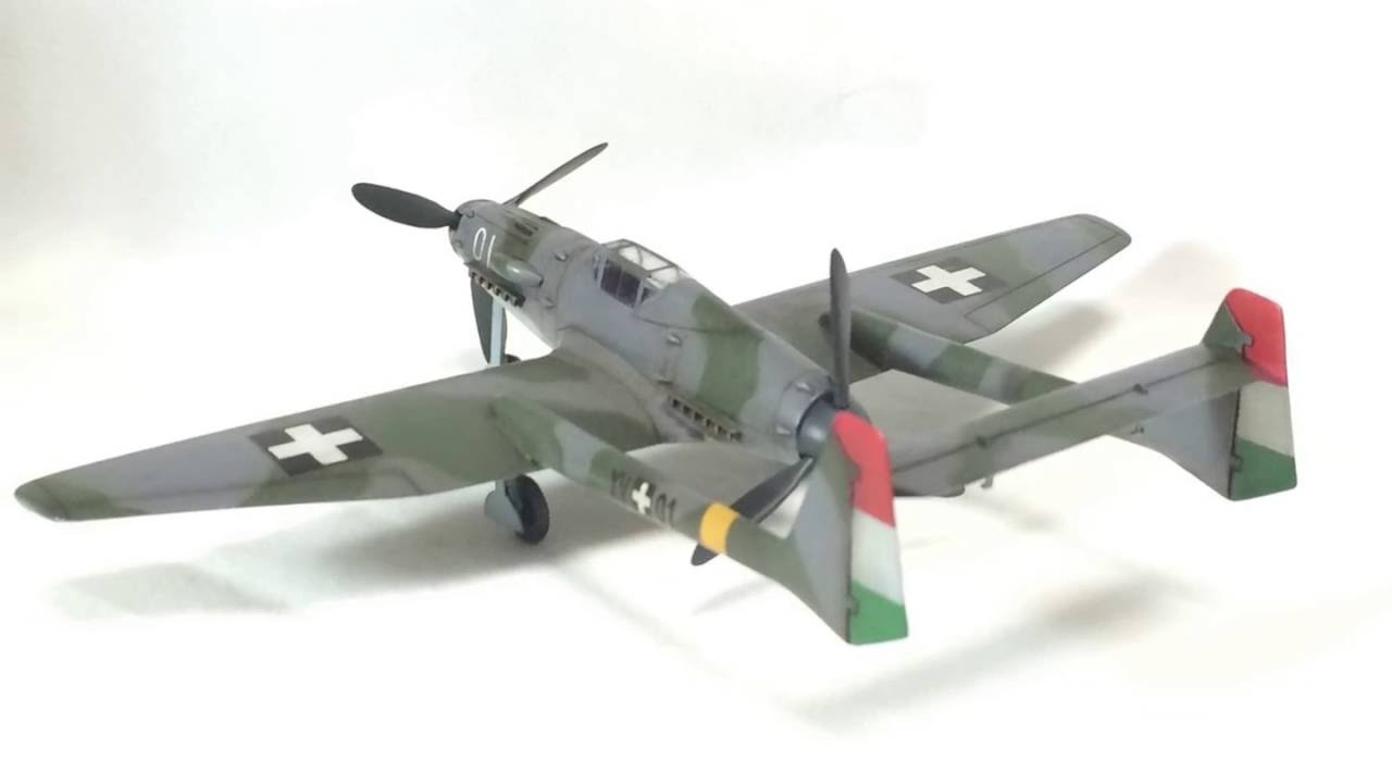 1/72 RMI-8 Hungarian experimental fighter