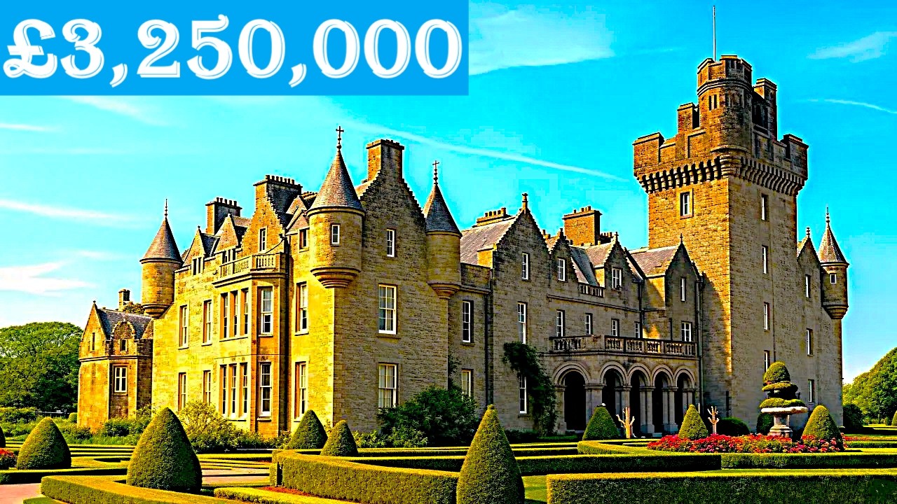 Inside the Ancient Scottish Castle with a Miniature Railway