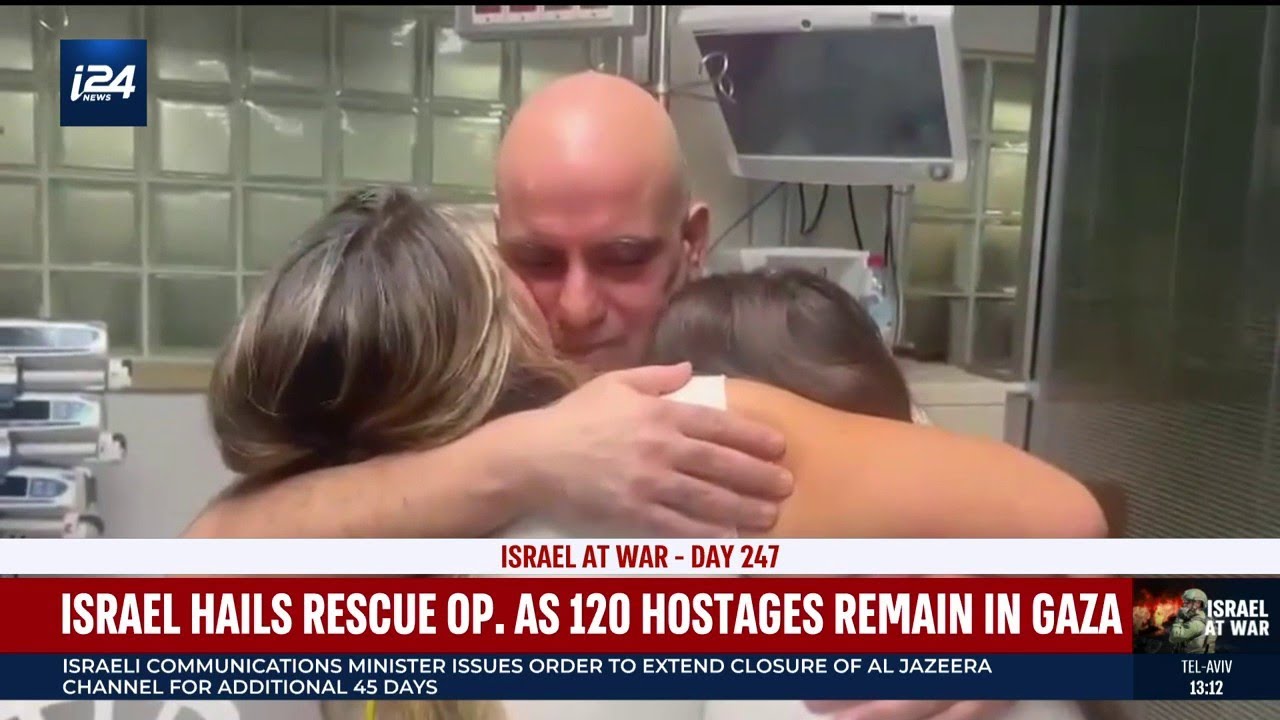 Shlomi Ziv's family speaks to i24NEWS on his return to Israel after 8 months in captivity