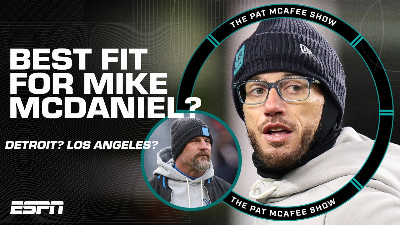 Why wasn't Mike McDaniel 'wasn't a good fit' for Detroit? JJ Watt says... | The Pat McAfee Show