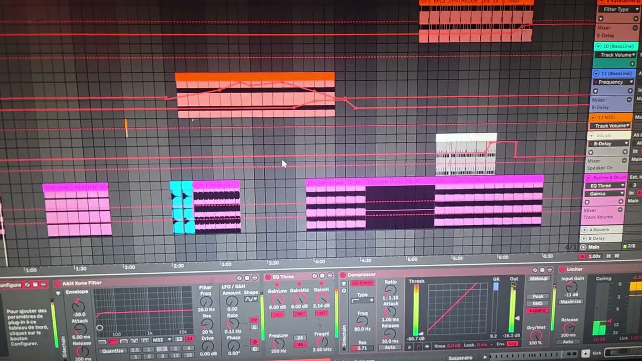 Track in progress