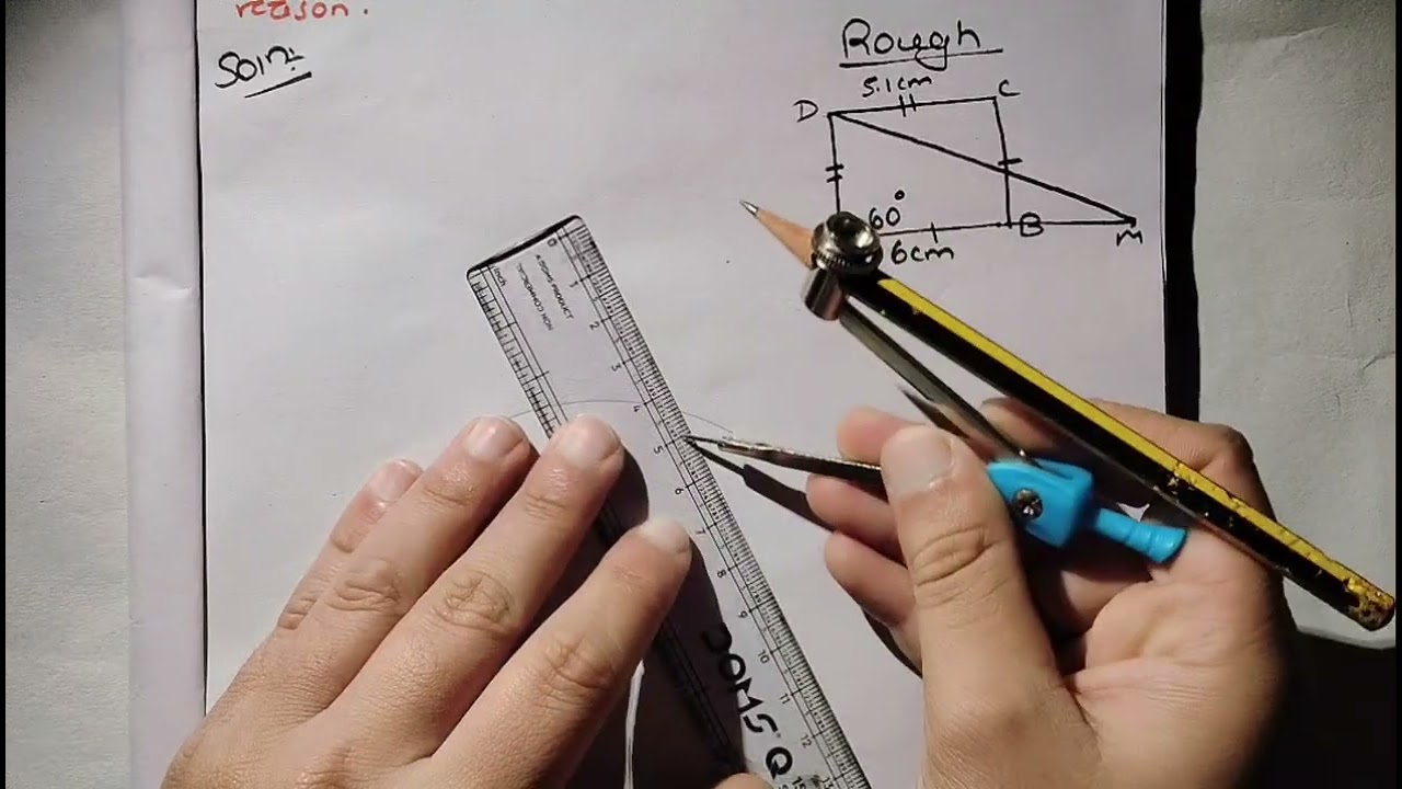 Construction-2| Quadrilateral and Triangles