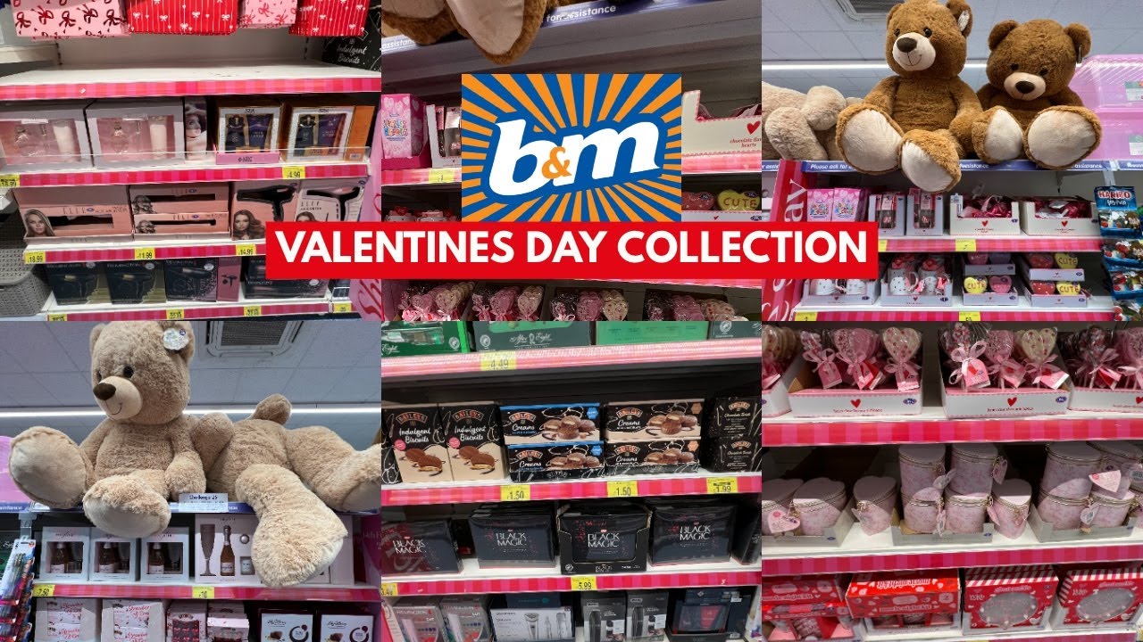 B&M VALENTINES DAY GIFTS & CHOCOLATE COLLECTION 2026 | B&M HAUL | TRAVELANDSHOP WITH ME