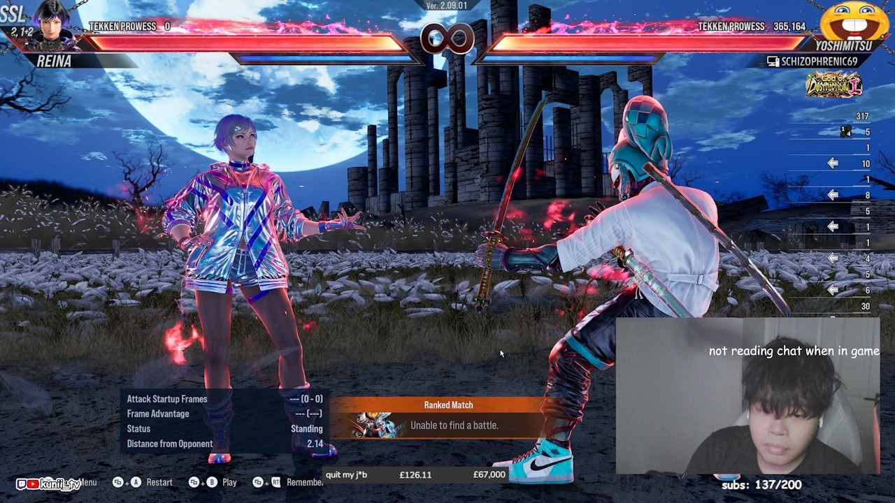 YOSHIMITSU DAY 2 COACHING INTO DEADLOCK LATER!!!!!