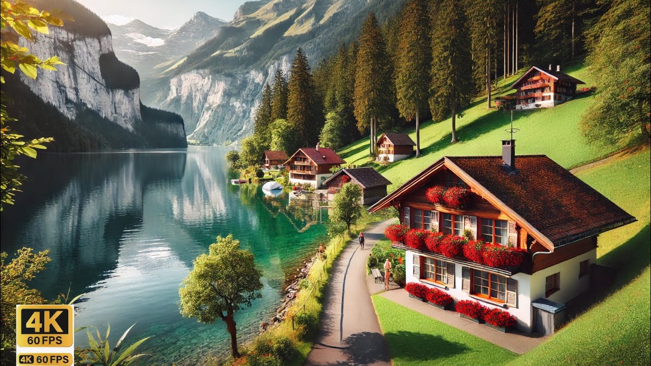 Switzerland: Hiking, Waterfalls & Stunning Aerial Views in Uri Canton🇨🇭