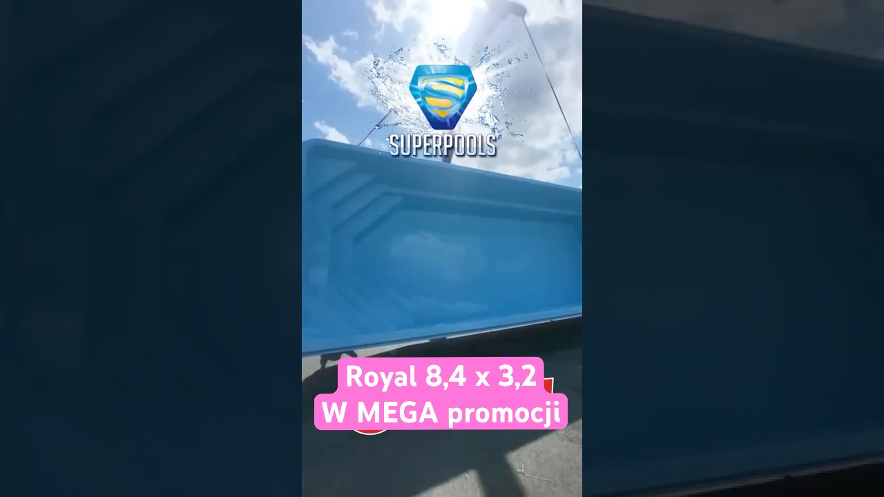 Basen ROYAL 8,4 z podw&oacute;jną barierą antyosmozową! Najwyższa jakość w rozsądnej cenie! #swimmingpool