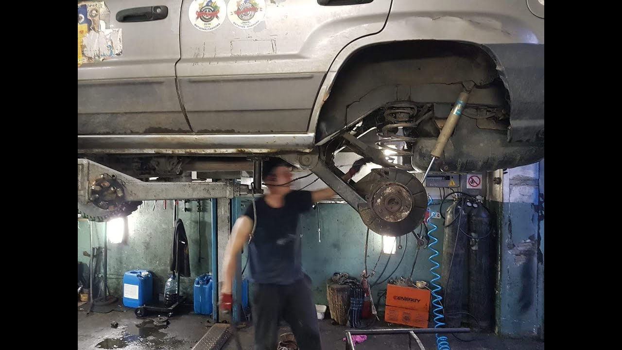 З амена и ремонт МОСТОВ Т.О. ПЕРЕД ФЕСТОМ Jeep Grand Cherokee 4.7