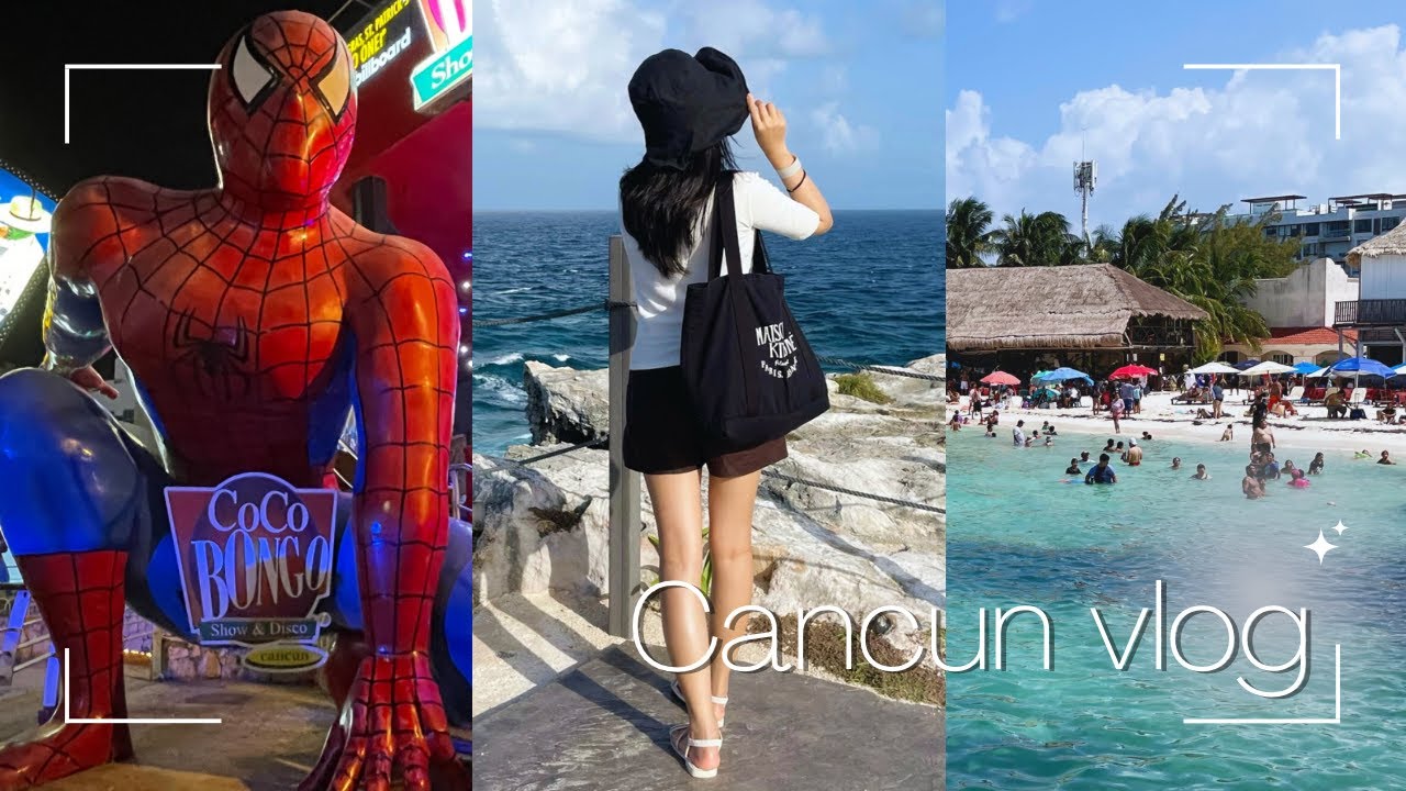 VLOG. 🇲🇽 칸쿤 호텔존 가면 여인의 섬(Isla Mujeres)은 필수🥺(3/4) | 라이슬라몰 | 코코봉고 | 카리브해