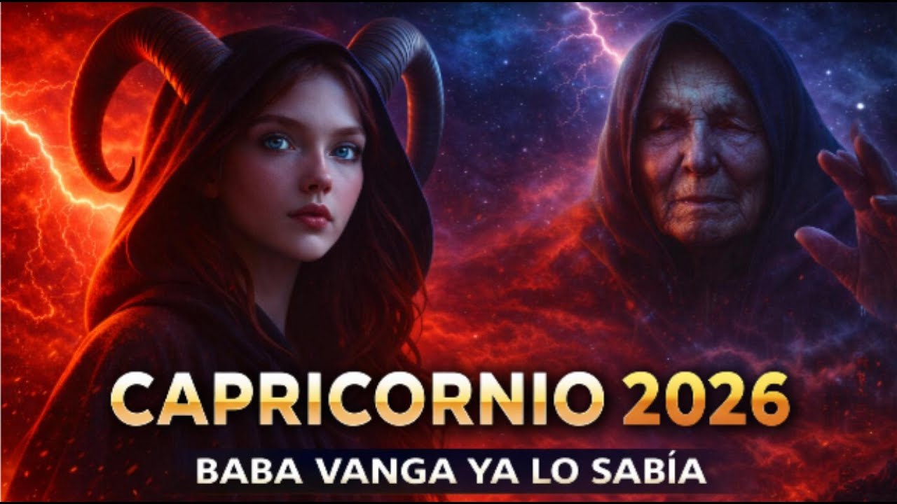 CAPRICORNIO 2026 — Baba Vanga Ya Lo Sabía El Mejor Año de Tu Vida Está Confirmado