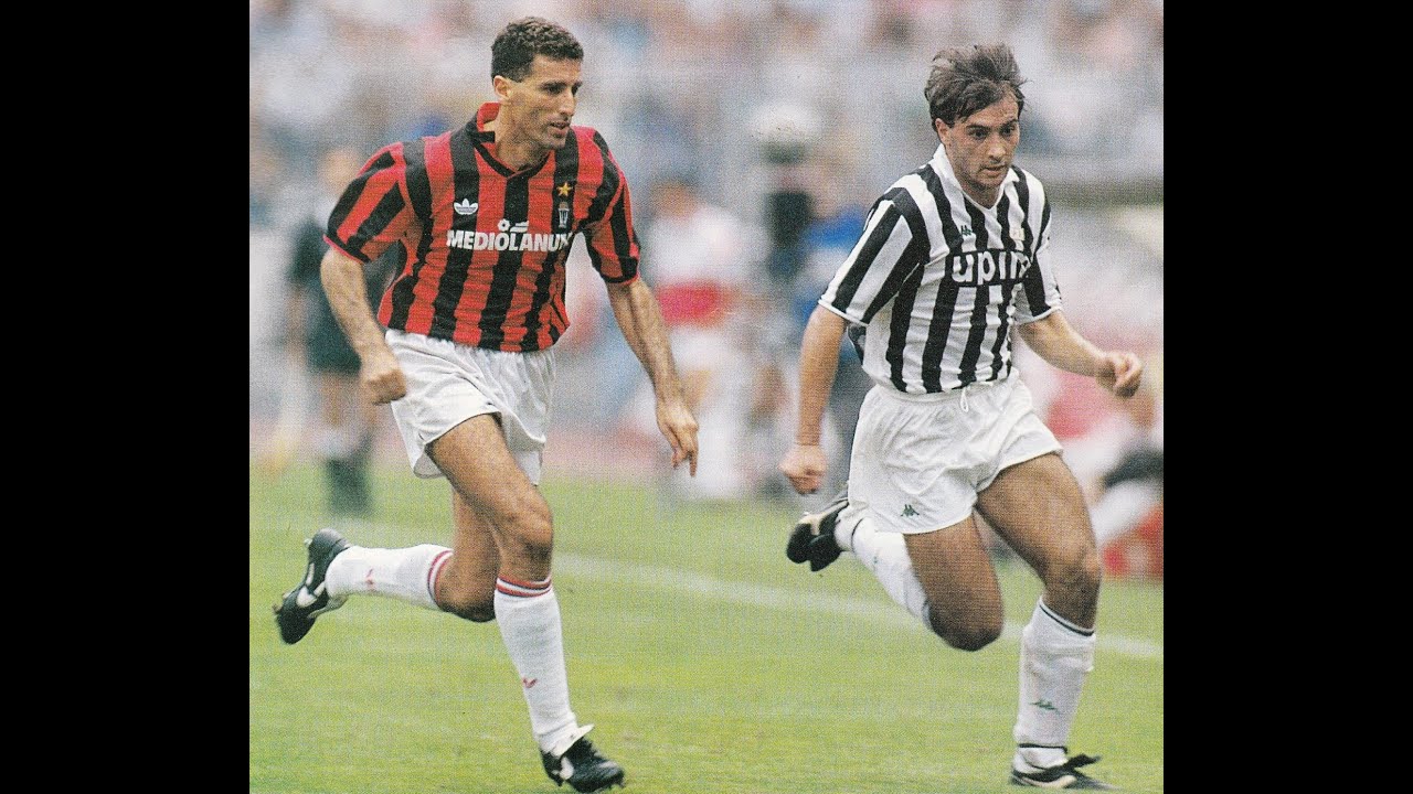 FULL MATCH - JUVENTUS 1-1 AC MILAN (SERIE A 1991/1992)