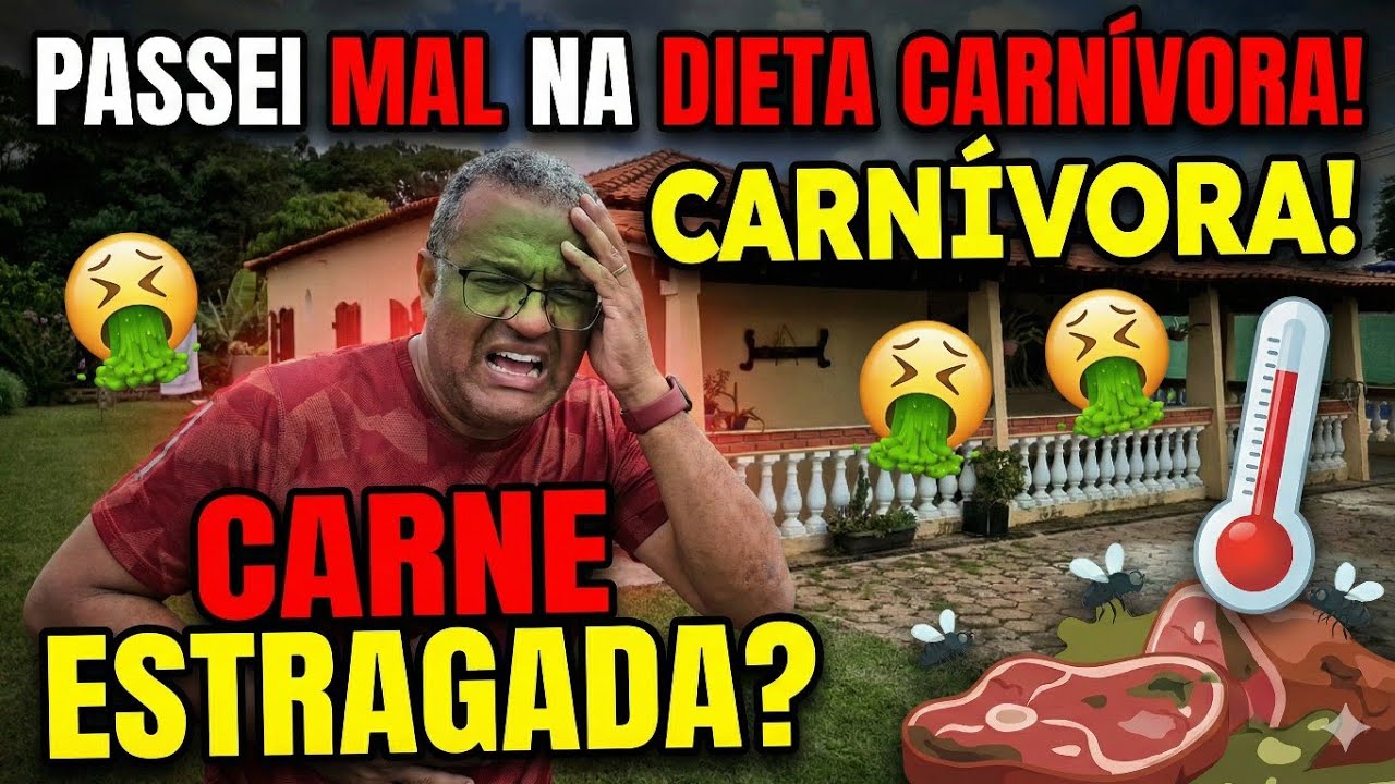 Passei mal comendo carne 😥