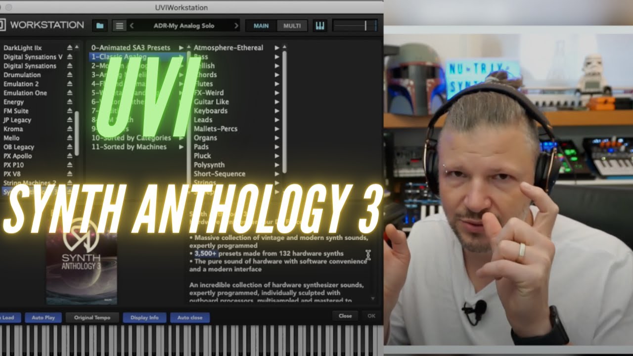 #UVI Synth Anthology 3 guided tour