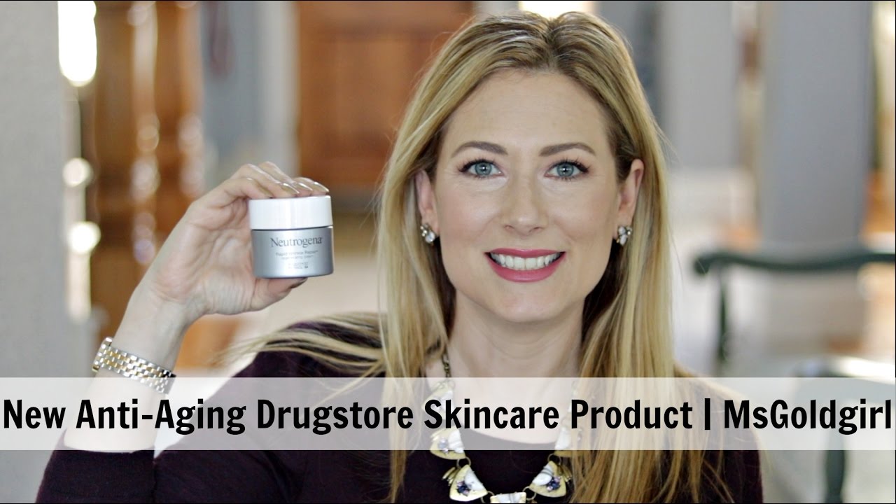 New Anti-Aging Drugstore Skincare Product | MsGoldgirl
