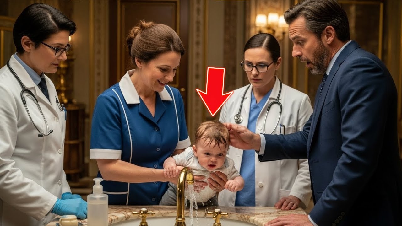 18 medici falliscono col bebè del miliardario — finché la donna delle pulizie fa l’impensabile