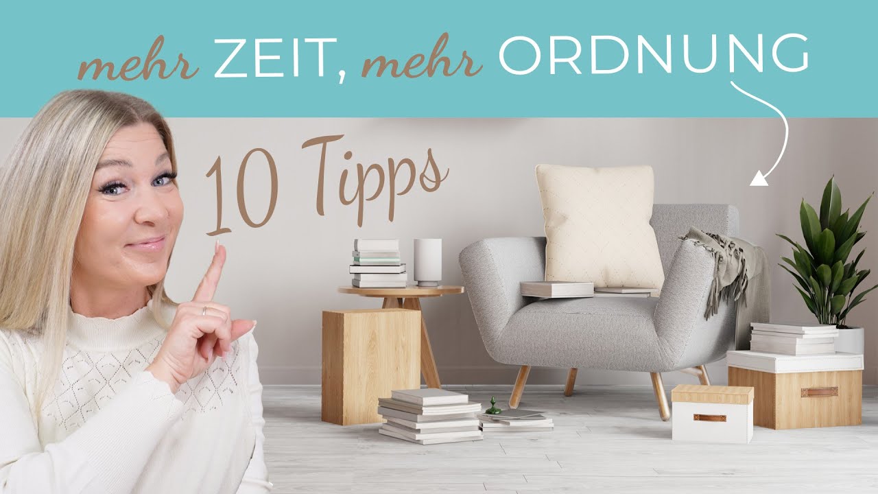 2025 organisiert starten - einfache Tipps f&uuml;r mehr Ordnung in Haushalt