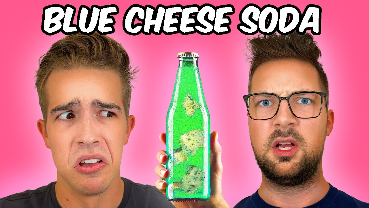 We Tried WEIRD Soda Flavors!