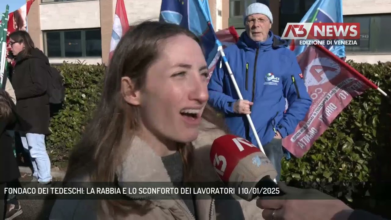 FONDACO DEI TEDESCHI: LA RABBIA E LO SCONFORTO DEI LAVORATORI  | 10/01/2025