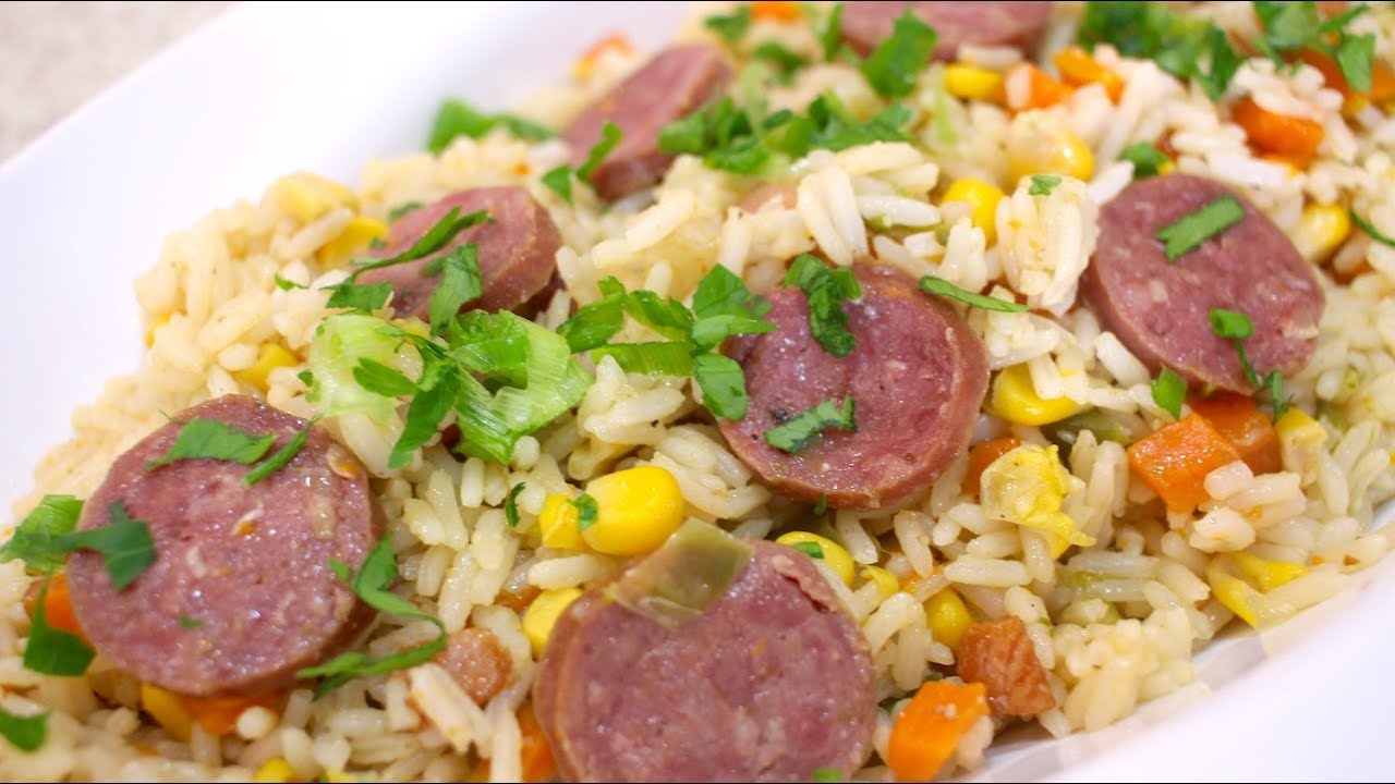 ARROZ NA PANELA DE PRESSÃO - ALMOÇO COMPLETO - SUPER FÁCIL, RÁPIDO E DELICIOSO- Isamara Amâncio