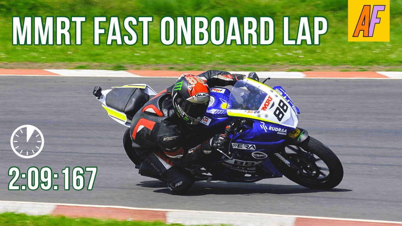 Yamaha R15 V3 Onboard Footage | MMRT, Chennai | 2:09:167 mins | AG88