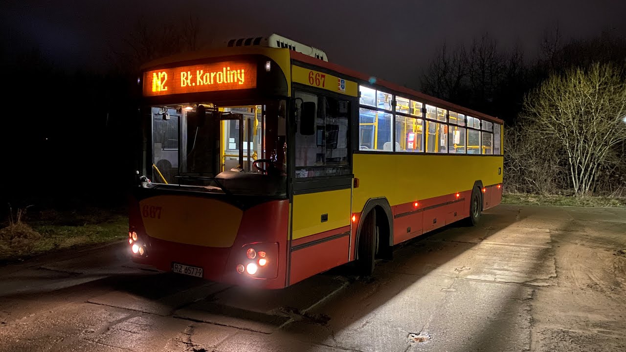 N2. Słocińska Pętla ➡️ Błogosławionej Karoliny (Jelcz M120M/4 CNG Supero #667)