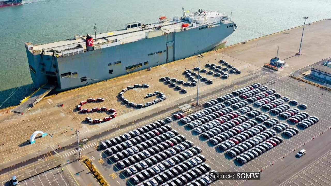 SGMW scores a 33% YoY leap in both 2022 NEV sales, export volume
