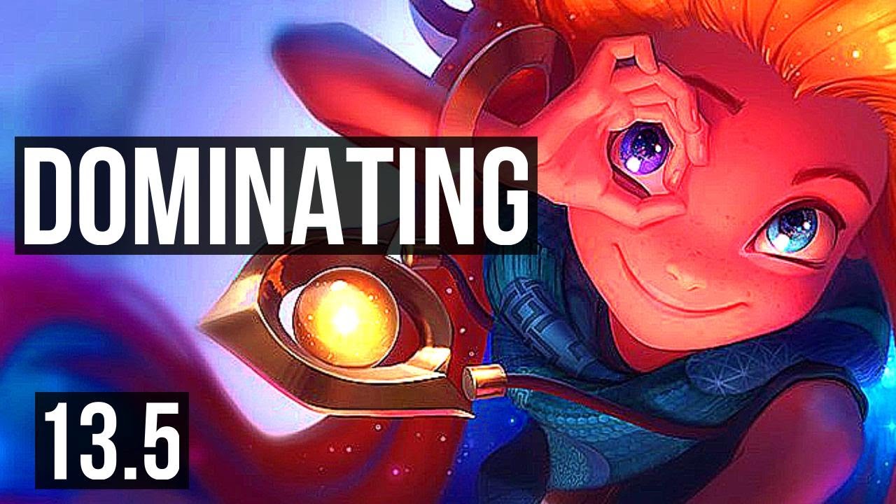 ZOE vs PANTHEON (MID) | 6/0/3, Dominating | KR Master | 13.5