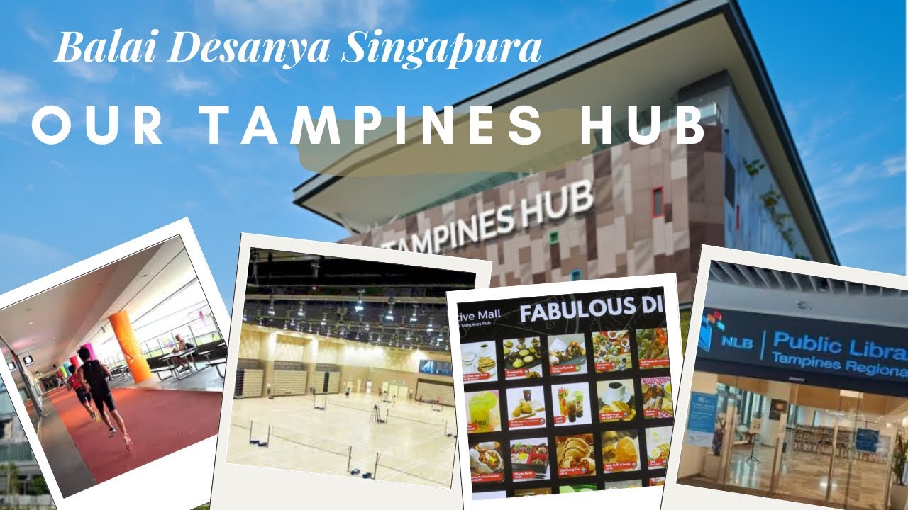 Nonton, Main, Olahraga, Makan! Semua Ada di Our Tampines Hub – Ikut Aku Jalan-jalan!”