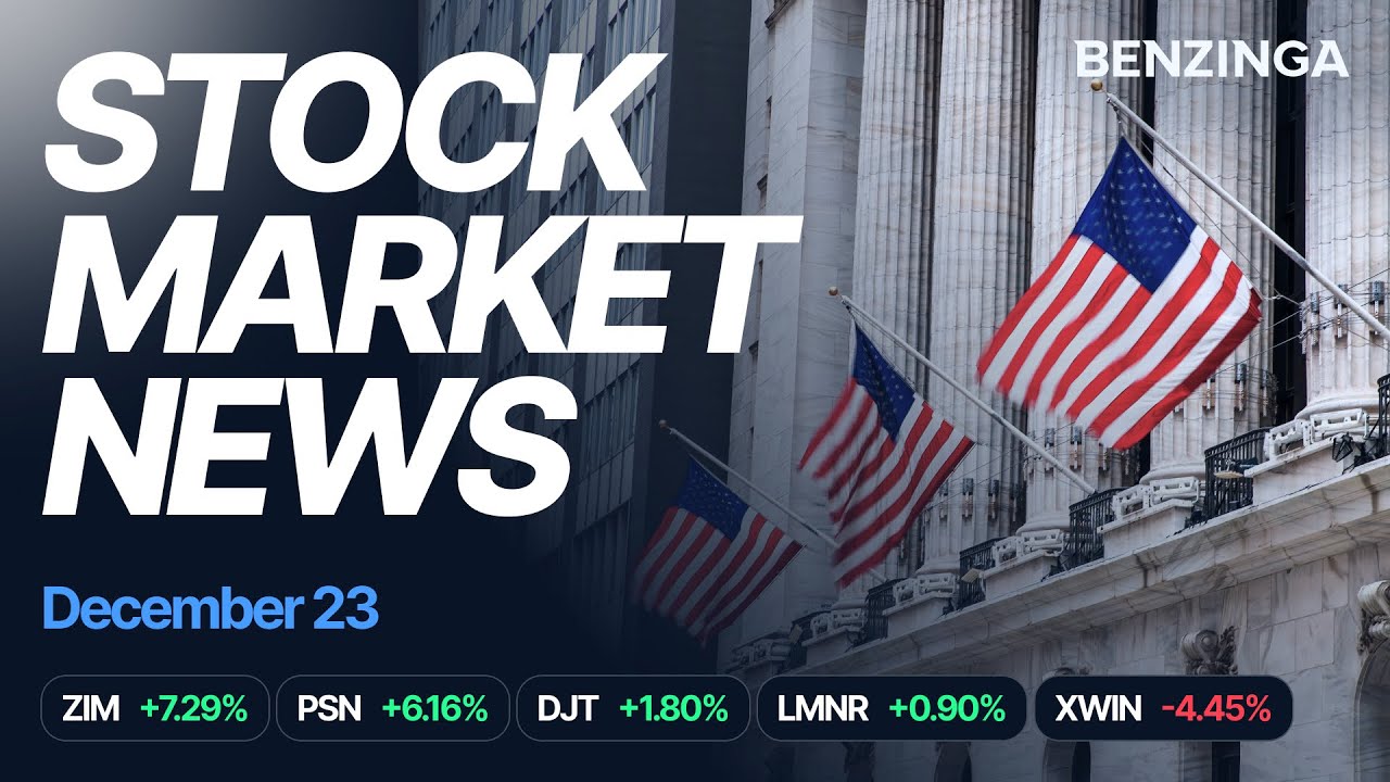 Nasdaq, S&P 500 Futures Rise As Street Awaits Q3 GDP Report | Stock Market News Today | Dec 23, 2025