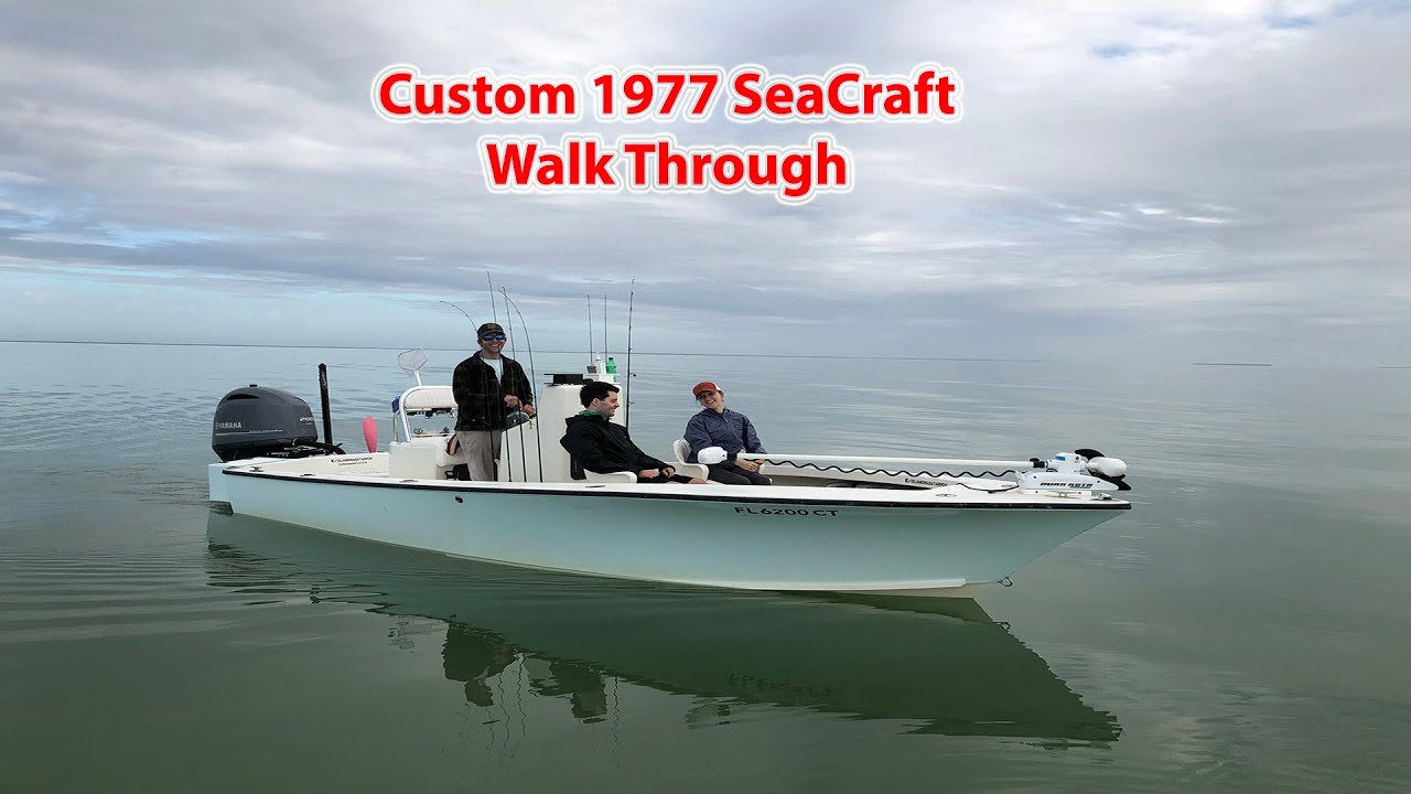 Разбор классического SeaCraft Super Fisherman 1977 года — полная индивидуальная переделка!