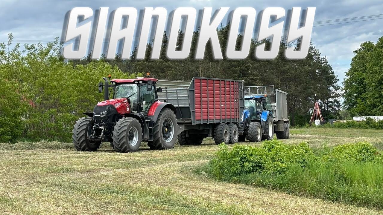 Przejazd przez Ostrów Mazowiecką NH t7.170 & Fliegl ASW271 I VLOG#28