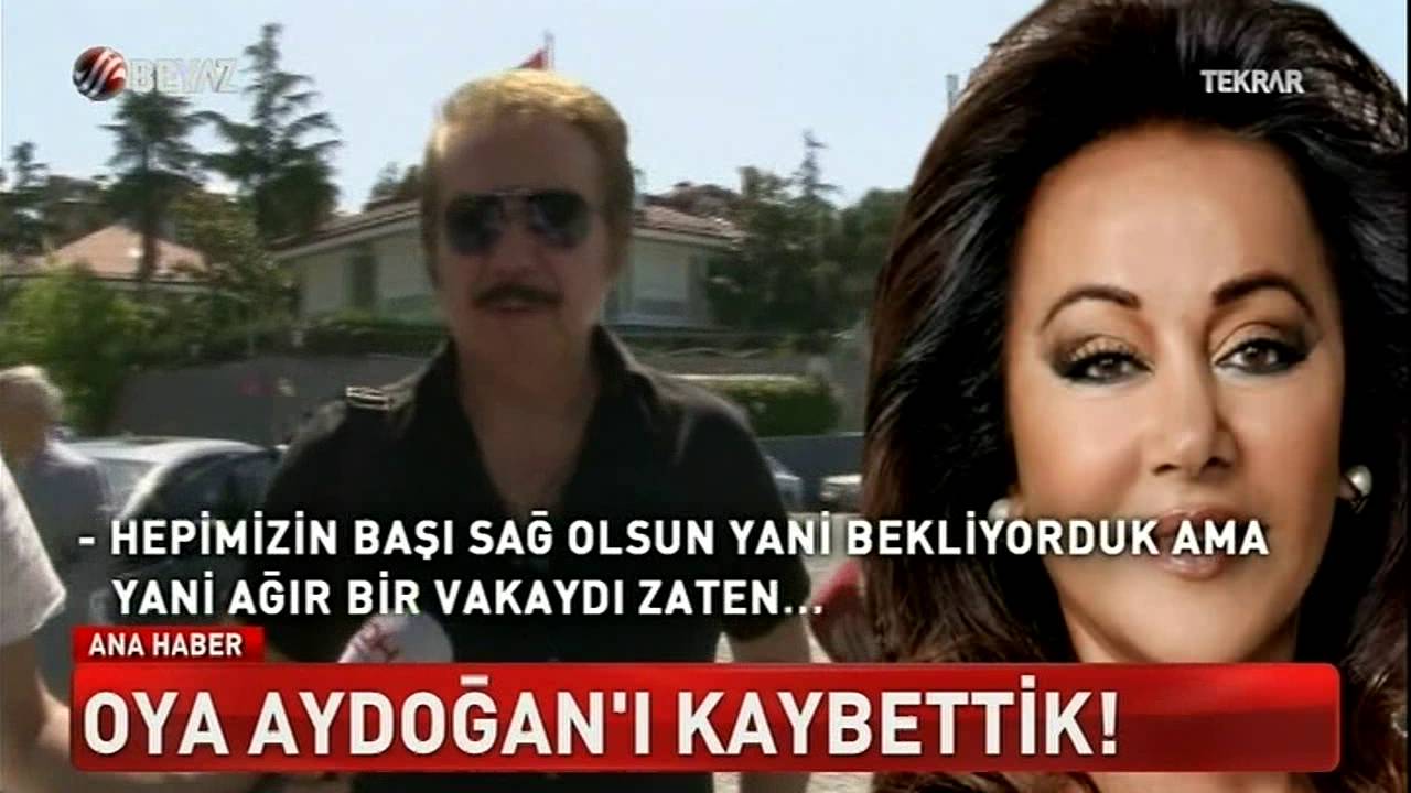 Oya Aydoğan Vefat Etti  Cenaze Töreni Oğlu Gurur Ulus Mezarlik-15.5.2016