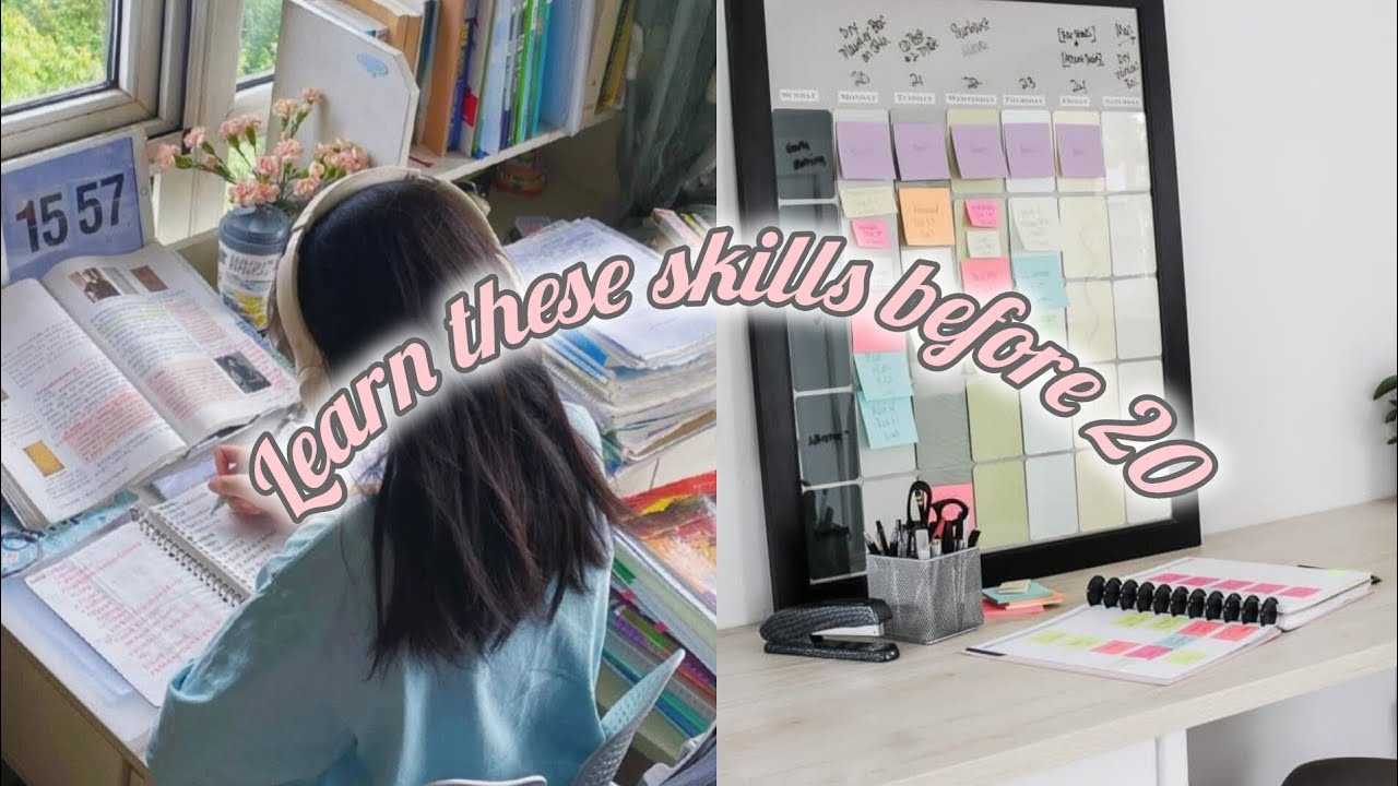 You should learn these skills before 20 | watch this if you're a teenager ⭐